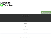 Tablet Screenshot of darshanyeshiva.org